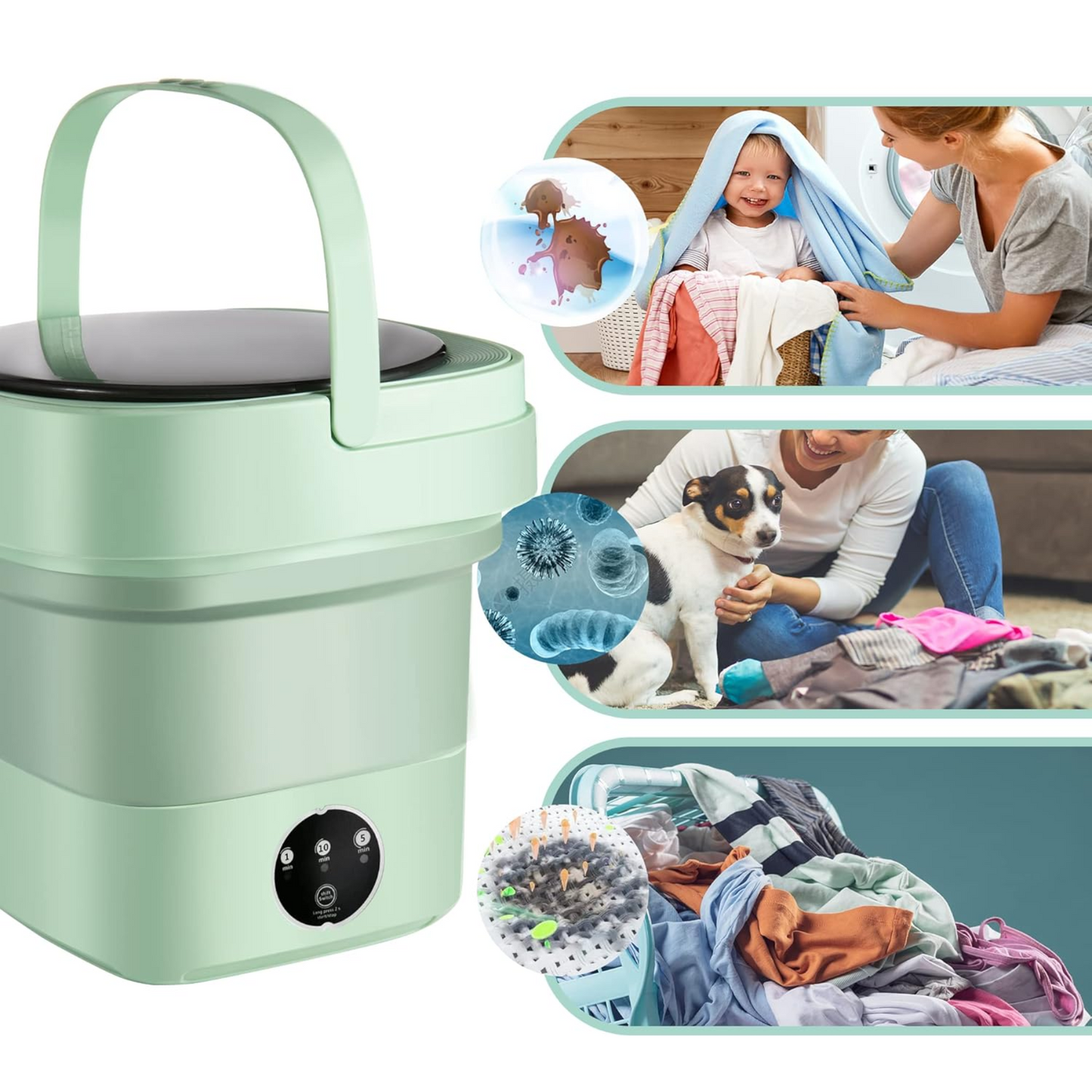 Mini Lavadora Centrifugado - Diverso