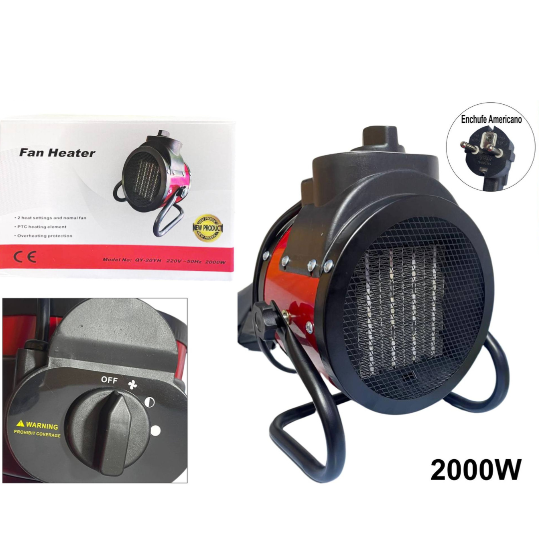 Calentador y Ventilador Industrial - Diverso