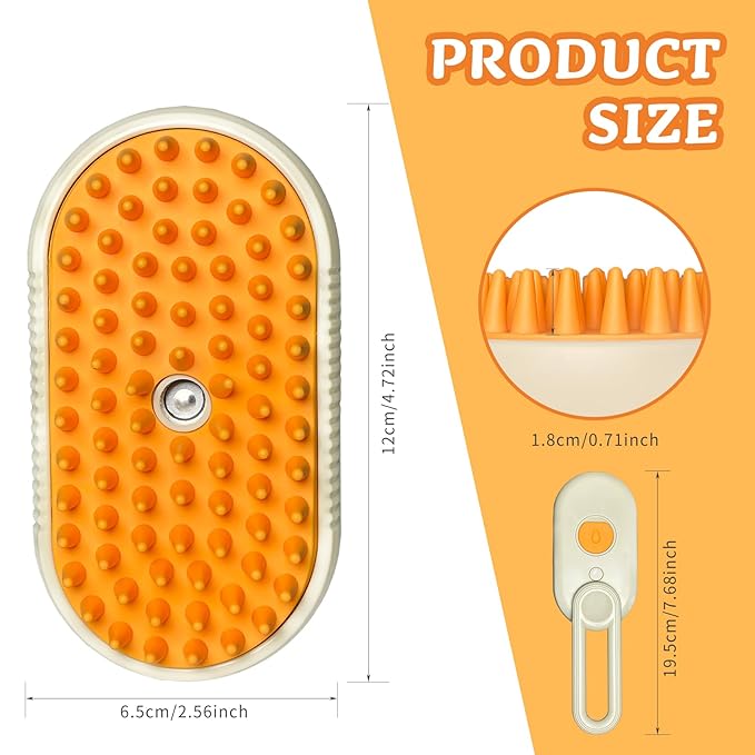 Cepillo De Vapor Para Mascotas - Diverso