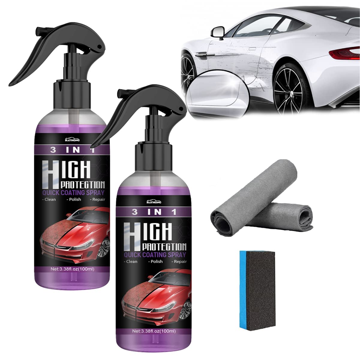 Spray 3 en 1 para Limpieza